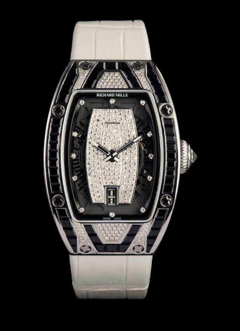 Best Richard Mille RM 007 Black Sapphire 'Piece Unqiue' Replica Watch